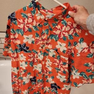 Mens Hawaiian shirt Old Navy